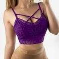 thumbnail image 1 of Jsaierl Women's Lace Bras Plus Size Support Underwire Bra Seamless Breathable Bralettes Shapewear Full Figure T-Shirt Bras, 1 of 6