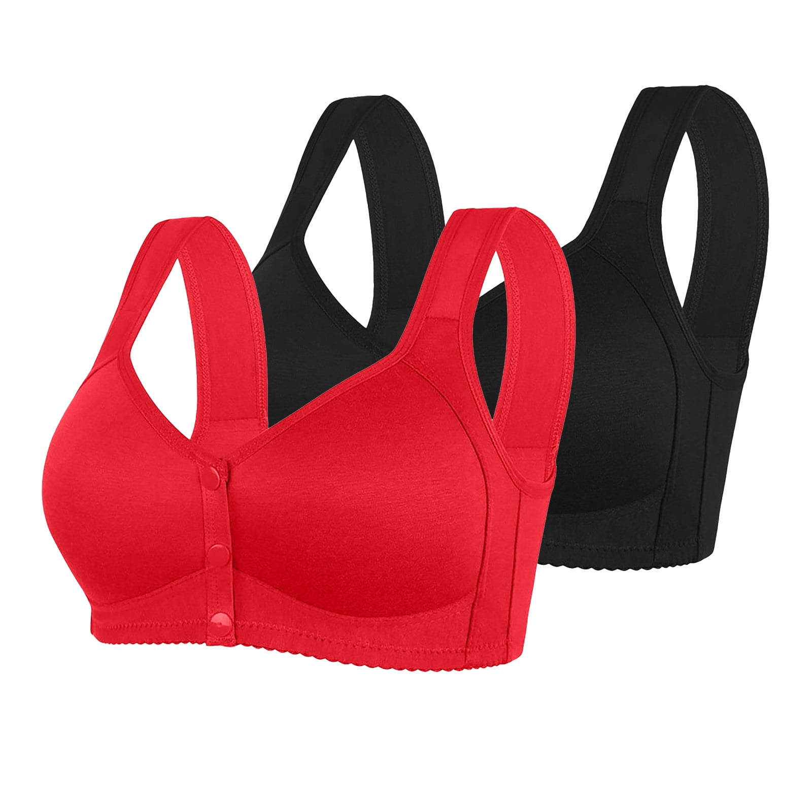Jsaierl Women's Sports Bras High Impact Push Up Tshirt Bra Seamless