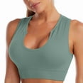 thumbnail image 1 of Jsaierl Women's Sports Bras High Impact Yoga Gym T-shirt Bra Cotton Comfortable Bralettes Large Bust High Support Sports Bras, 1 of 9