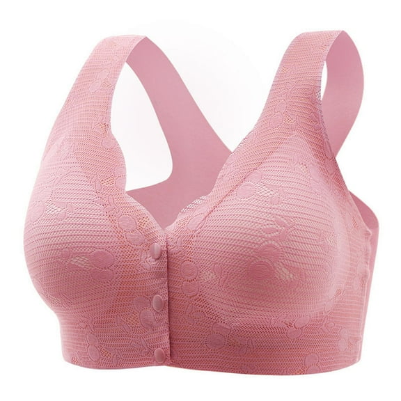 Jsaierl Women's Sports Bras Wirefree Yoga Fitness T-shirt Bra Seamless Breathable Bralettes Stretch High Support Sports Bras