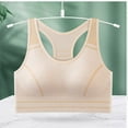 thumbnail image 1 of Jsaierl Women's Sports Bras Wireless Yoga Training T-shirt Bra Seamless Full Coverage Bralettes Soft Push Up Sports Bras, 1 of 4