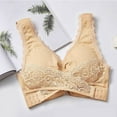 thumbnail image 1 of Jsaierl Womens Bras Wirefree Push Up T-shirt Bras Seamless Sexy Bralettes Shapewear Everyday Full Figure Bras, 1 of 5