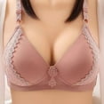 thumbnail image 1 of Jsaierl Womens Bras Wirefree Push Up T-shirt Bras Seamless Sexy Bralettes Stretch Everyday Full Figure Bras, 1 of 4