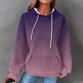 thumbnail image 1 of Jsaierl Womens Hoodies Oversized Gradient Print Hooded Sweatshirts Lightweight Sweaters Comfort Long Sleeve Top Hoodie Womens Hoodies, 1 of 6