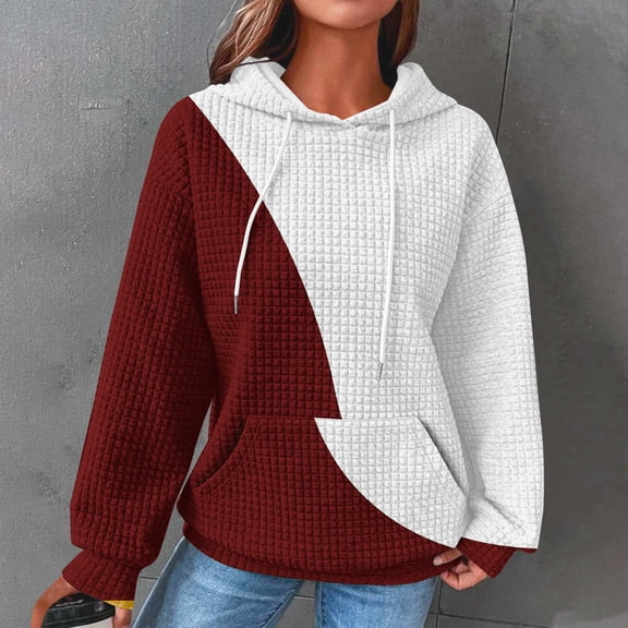 Jsaierl Womens Hoodies Plus Size Gradient Print Hoodies Sweatshirts Casual Sweaters Y2k Long Sleeve Top Hoodie Womens Hoodies Under $20