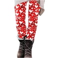 thumbnail image 1 of Jsaierl Womens Leggings Tummy Control Love Heart Print Tights Activewear Legging Pants Stretch Soft Athletic Leggings Spring Clothes for Women 2025, 1 of 6