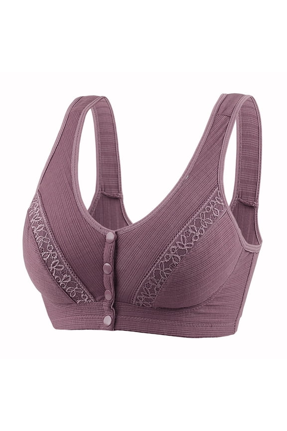 Womens Nursing Bras Wirefree Support T-shirt Bras Seamless Full Coverage Bralettes Stretch Daily Full Figure Bras