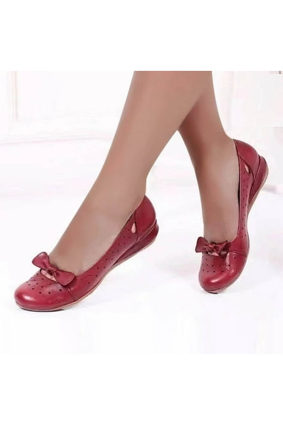 Womens Wedge Sandals Casual Summer Close Toe Sandals Comfy Arch Support Sandals Boho Wedding Sandal Size 4.5