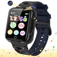 thumbnail image 1 of Jsbaby Smart Watch for Kids 4-12 Years Boys Girls, 24 Puzzle Games, Phone Call SOS, Cameras,Video MP3 Music Calendar Stopwatch Alarm for Children Birthday Gifts Kids Smart Watch, 1 of 5