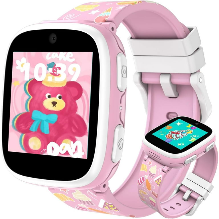 Jsbaby Smart Watch for Kids Game for 4 12 Years Old with 24 Games Camera Alarm Video Music Player Birthday Gift Black
