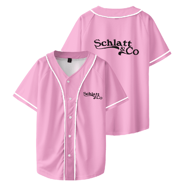 Jschlatt Baseball Shirt Fashion Jersey Unisex Short Sleeve V