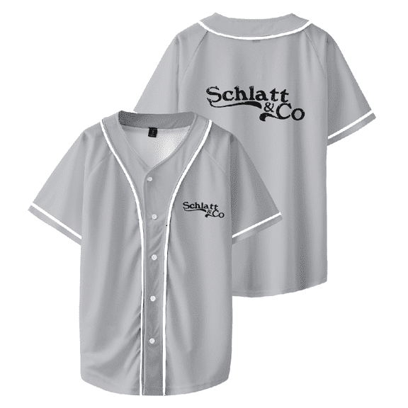 Jschlatt Baseball Shirt Fashion Jersey Unisex Short Sleeve V Neck Summer Tops