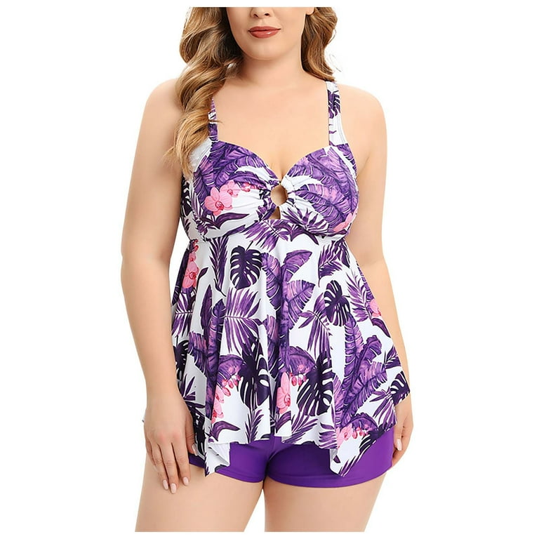 Walmart women's plus hot sale size bathing suits