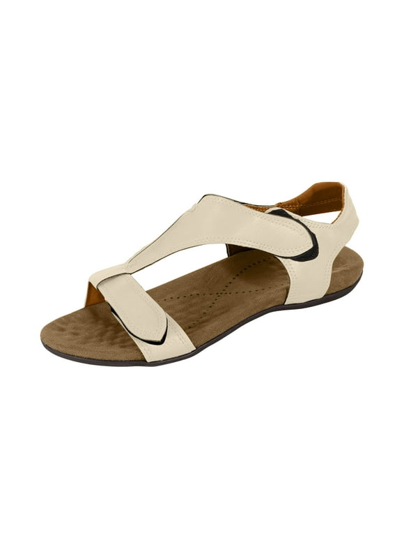 Velcro Strap Sandals Womens