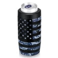 thumbnail image 1 of Jslove 4 in 1 Insulated Can Cooler - Universal Size for 12 oz Cans, Slim Cans, and Bottles - Camo Flag, 1 of 6