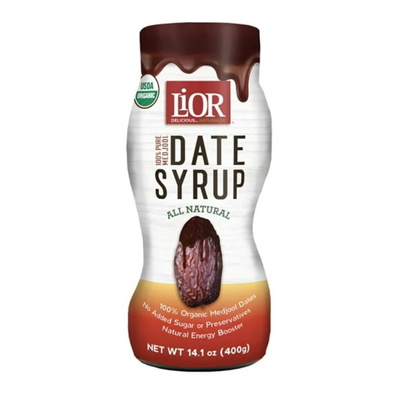 Jsmark 100% Organic Pure Date Syrup, 14.1-Ounce Squeeze Bottle