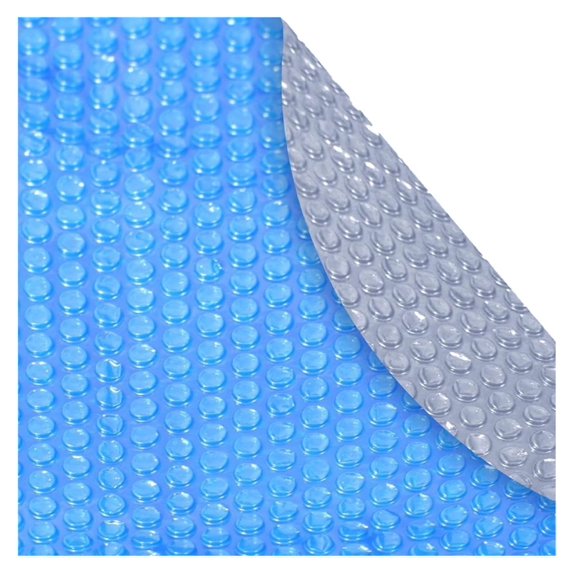 Jsmark 18S-8SBD BOXPM Deluxe Swimming Pool Solar Heating Cover, 18 Foot, 5-Year Blue/Silver