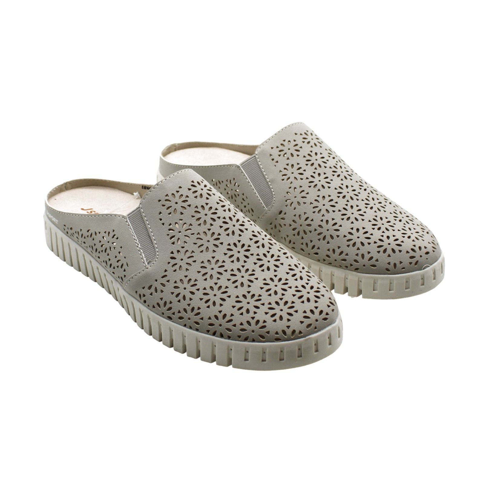 【FLCT】fluffy citrus Nube Mule Jsport Ladies' Floral Mule, Lightweight, Easy Slip-On, Comfy