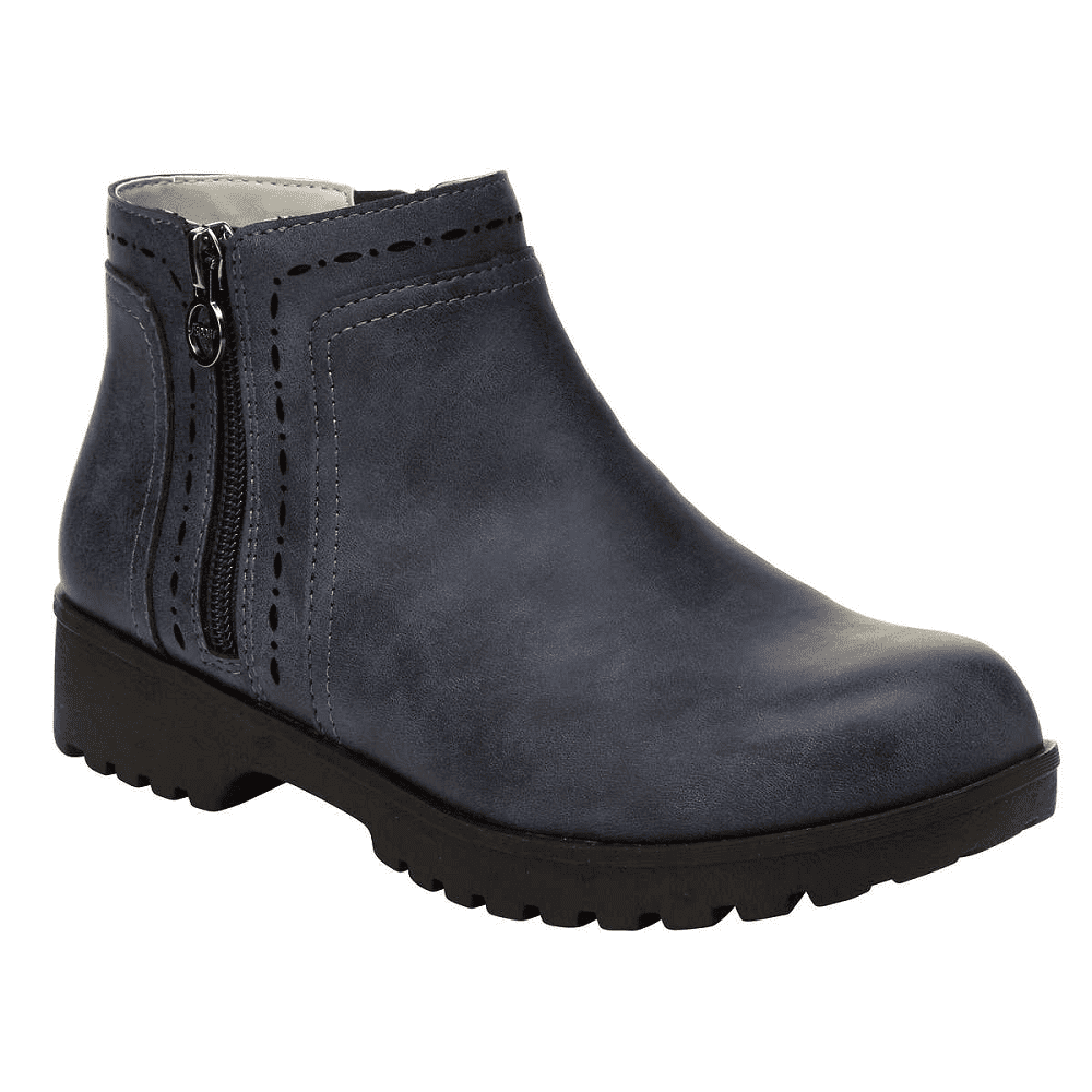 Jsport Ladies' Jenna Ankle Boot in Navy, 8