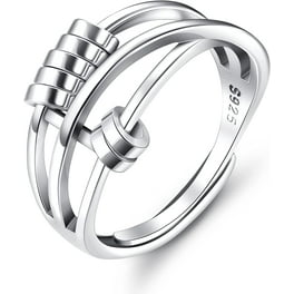 Sterling Spinner Rings - Sizes 5-14 Sterling Spinner Rings - Sizes 5-14