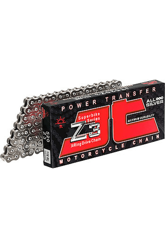 Jt Drive Chain JTC530Z3-110RL 530 Z3 Heavy Duty Expert Series X-Ring Sealed Drive Chain - 110 Links - Steel