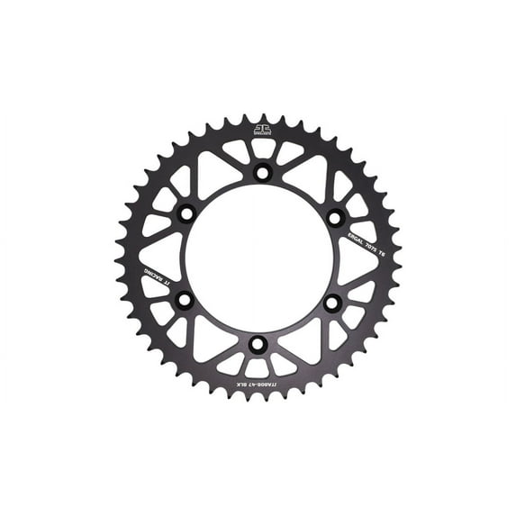 Jt Sprockets JTA210.47BLK Racelite Aluminium Rear Sprocket - 47T (Black)