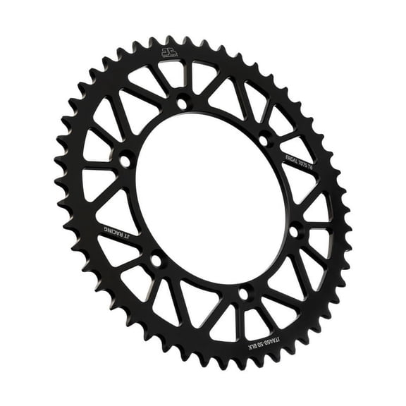 JT Racelite Aluminum Black Rear Sprocket 50 Tooth (JTA460.50BLK)