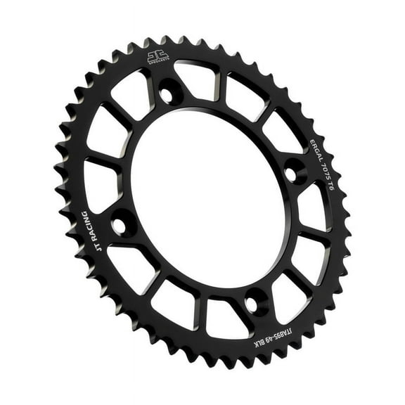 Jt New Aluminum Racelite Rear Sprocket, 554-89549BK