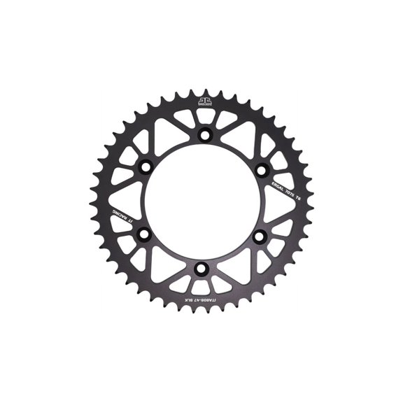 Jt Sprockets JTA210.46BLK Racelite Aluminium Rear Sprocket - 46T (Black)