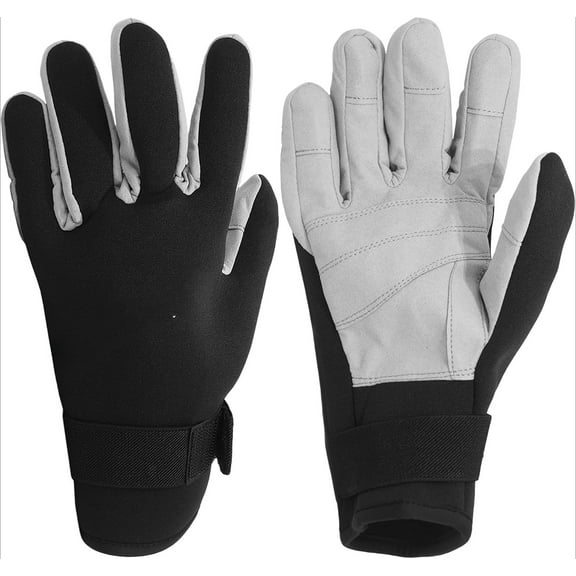 Jtbuh XLY 2mm Neoprene Diving Gloves for Men and Women - Enhanced Protection for Scuba Diving, Spearfishing, Snorkeling, Surfing, Kayaking, Water Activities (XL)