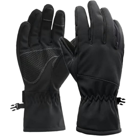 Jtbuh XLY Camouflage Hunting Warm Non-Slip Fishing Gloves Waterproof Touch Screen Winter Ski Camping Cycling