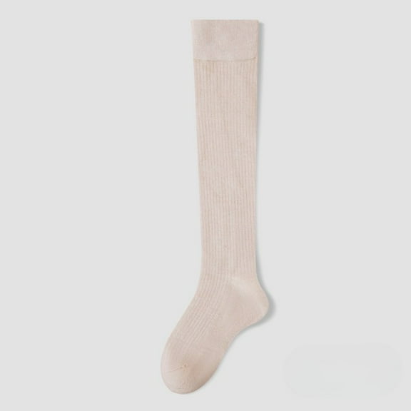 Jtbuh XLY Men's 80% MERINO WOOL Long Knee High Length Winter Socks, Warm Breathable Woolen Over-the-Calf Knee-Highs