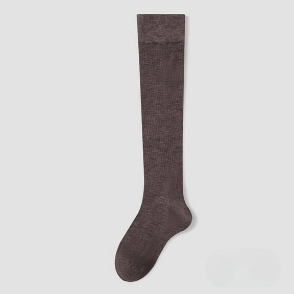 Jtbuh XLY Men's 80% MERINO WOOL Long Knee High Length Winter Socks, Warm Breathable Woolen Over-the-Calf Knee-Highs