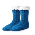 thumbnail image 1 of Jtbuh XLY Mens Fuzzy Slipper Socks Winter Warm Cozy Fluffy Cabin Soft Comfy Thick Indoor Fleece Socks, 1 of 6