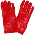thumbnail image 1 of Jtbuh XLY Red Lace Short Formal Gloves DST for Women, 1 of 2