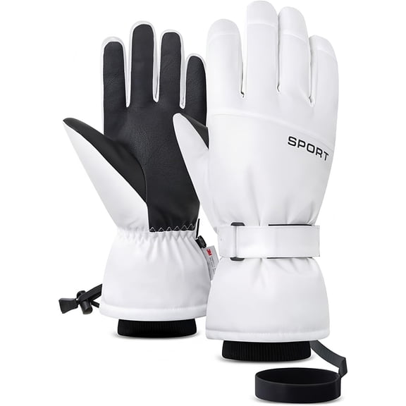 Jtbuh XLY Snow Gloves,Ski Gloves,Cold Weather Mittens,3M Thinsulate Winter Snow,Snowboarding for Men & Women