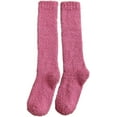 thumbnail image 1 of Jtbuh XLY Winter Warm Coral Fleece Thermo Socks Women Knee High White Socks for Girls Soks Solid Thicken Plush Sleep Socken, 1 of 6
