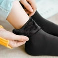 thumbnail image 1 of Jtbuh XLY Winter Warm Women Socks Soft Thicken Thermal Plush Socks Wool Snow Boots Floor Home Sleeping Sock, 1 of 6