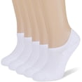 thumbnail image 1 of Jtbuh XLY Women's Cushion Sweat-absorbent Breathable Soft Athletic No Show Socks, 1 of 7