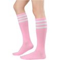 thumbnail image 1 of Jtbuh XLY Women's Knee High Socks Stripe Athletic Tube Outdoor Sport Socks Thigh High Stockings, 1 of 6