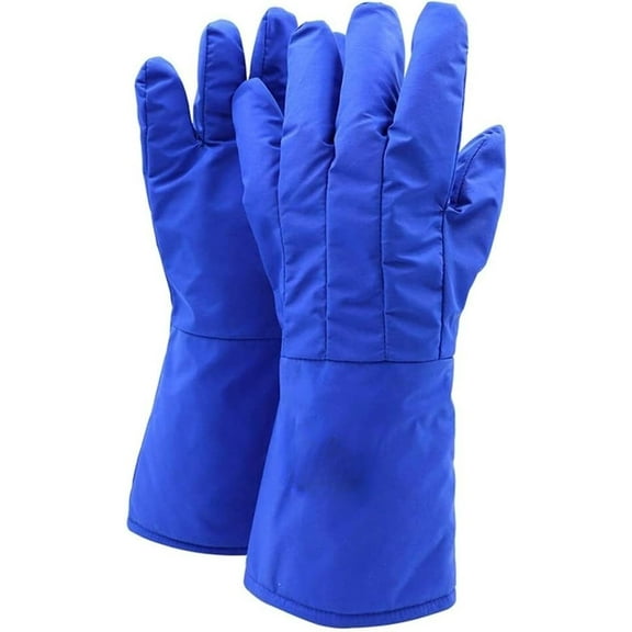 Jtbuh XLY waterproof gloves, liquid nitrogen gloves Cryogenic Gloves Waterproof Protective Work Gloves Liquid Nitrogen Frozen Gloves Cold Storage Cryo Work Glove