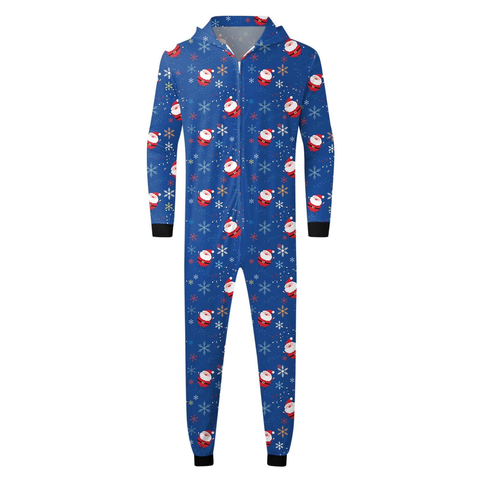 Jtckarpu 2023 Family Christmas Matching Sets onesie Men'S Pajamas Velvet Christmas Matching