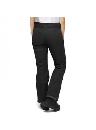 Buy Gerry Womens Ski Pants Insulated Water Resistant Fleece Lined Womens  Snow Pants Black XSmall at