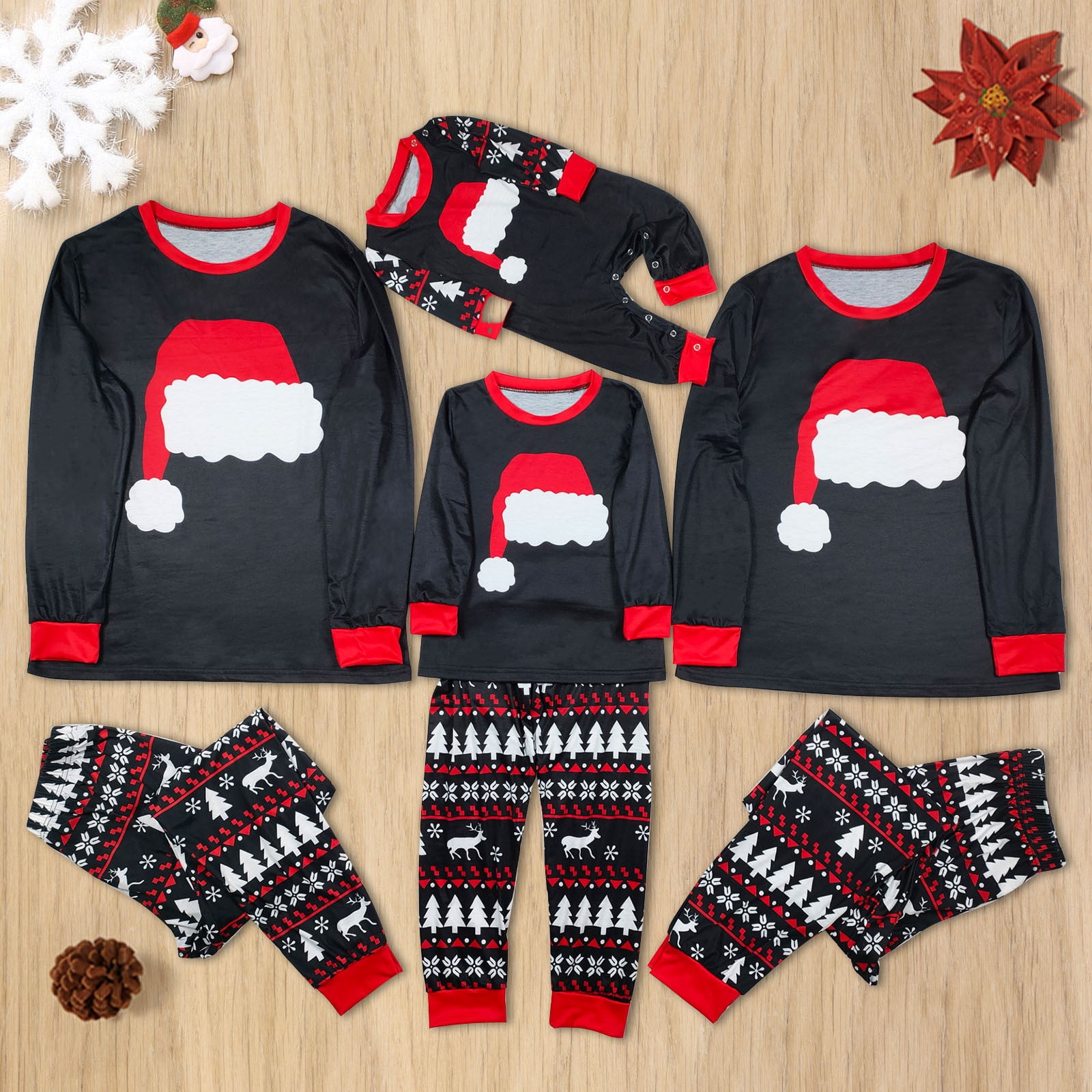 Jtckarpu Christmas Christmas Pajamas For Kids Plaid Children'S Organic