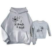 Jtckarpu Mommy And Me Outfits Family Matching Daughter Mama Sweatshirt Mom Son Camo Hoodies Sweatshirts Pullover Sets