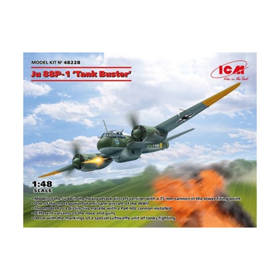 ICM Ju 88P-1 Tank Buster New