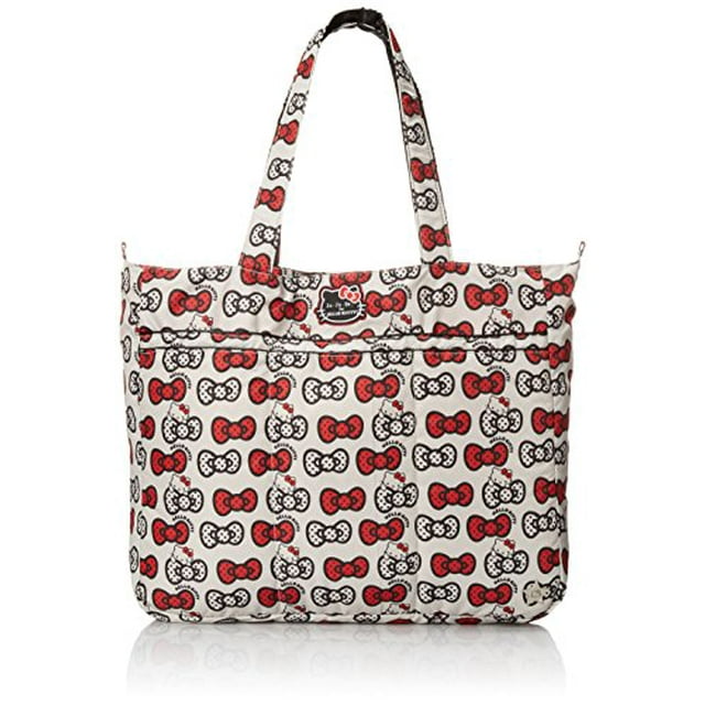 Ju-Ju-Be Hello Kitty Collection Super Be Zippered Tote Diaper Bag, Peek A Bow