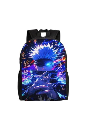 Ju-jutsu Gojo Kai-sen Lightweight Backpack Laptop Shoulder Bags Daypack Bookbag Travel Women Men