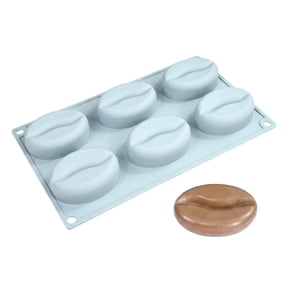 JuDWoC Nut Baking Mold 6 Cavity Acorn Pastry Pan 11.65 Inch Food Grade Non Stick Silicone Chocolate Casting Form Reusable Detailed Botanical Tray for Handmade Soap Candy Jelly Muffin