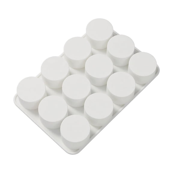 JuDWoC Rectangle Mousse Silicone Mold 8.66 Inch Multi Cavity Baking Pan Food Grade Non Stick Loaf Pastry Tray Reusable Temperature Resistant Base for Handmade Soap Chocolate Candy